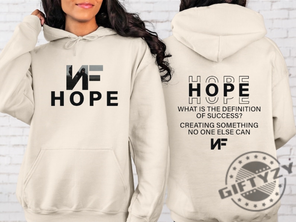 Hope Album Shirt Nf Hope Tour Sweatshirt Nf Hope Tracklist Hoodie Rapper Nf Fan Tshirt Rapper Fan Gift giftyzy 1