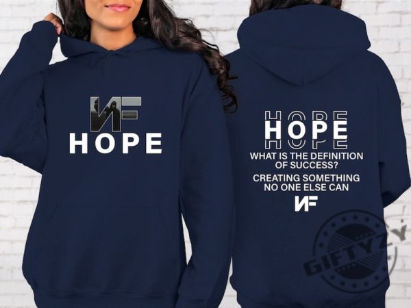 Hope Album Shirt Nf Hope Tour Sweatshirt Nf Hope Tracklist Hoodie Rapper Nf Fan Tshirt Rapper Fan Gift giftyzy 2
