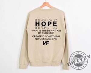 Hope Album Shirt Nf Hope Tour Sweatshirt Nf Hope Tracklist Hoodie Rapper Nf Fan Tshirt Rapper Fan Gift giftyzy 7