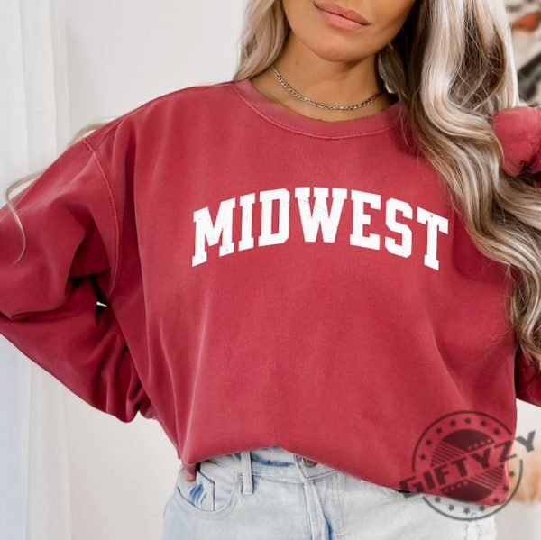 Midwest Shirt Midwest Sweatshirt Beachy Hoodie Gift Teenage Girl Gifts Ideas Tshirt Gift For Girlfriend giftyzy 1