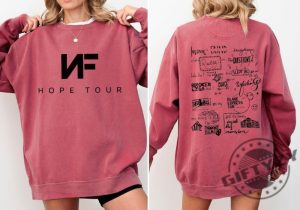 Nf Hope Shirt Hope Album Tour Merch Sweatshirt Nf Hope Tour 2023 Tshirt Rapper Nf Fan Hoodie 2023 Concert Shirt giftyzy 2