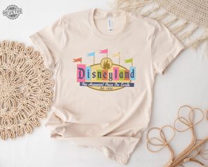 Disneyland Est 1955 Shirt Vintage Disneyland Shirt Disneyland 1955 Shirt Retro Disney Shirts Walt Disney World Shirts Unique revetee 1