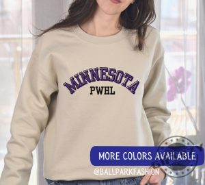 Pwhl Minnesota Hockey Shirt Minnesota Hockey Pwhl Sweatshirt Womens Hockey League Hoodie Womens Sports Hockey Mom Tshirt Hockey Fan Pwhl Shirt giftyzy 8