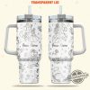 Custom Disney Beauty And The Beast Tumbler Disney Characters Christmas 40Oz Tumbler Handle Stainless Steel Reusable Tumbler trendingnowe 1 2