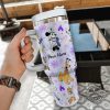 Custom Disney 100 Years Mickey Colorful Tumbler Personalized Disney 40Oz Tumbler With Handle Straw Disney Characters Tumbler Christmas Gift trendingnowe 1 2