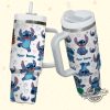 Custom Disney Friends Stitch Colorful Tumbler Disney Characters Christmas 40Oz Tumbler Personalized Tumbler With Handle Christmas Tumblers trendingnowe 1 3