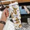 Custom Disney Friends Tigger Colorful Tumbler Personalized Disney 40Oz Tumbler With Handle Straw Disney Characters Tumbler Christmas Gift trendingnowe 1 2