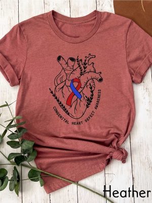 Congenital Heart Defects Awareness Shirt Heart Defect Support Chd Awareness Hoodie Chd Warrior Tee Heart Disease Awareness Sweatshirt revetee 3