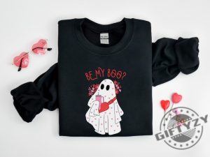 Be My Boo Shirt Ghost Sweater Valentines Day Hoodie Xoxo Sweatshirt Women Valentines Day Tshirt Heart Love Ghost Shirt giftyzy 3