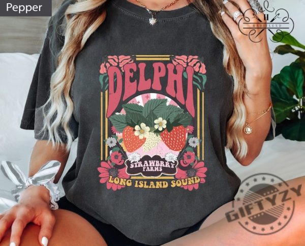 Delphi Strawberry Farms Shirt Camp Half Blood Percy Jackson Tshirt God Of Olympus Hoodie Greek Mythology Lover Merchandise Sweatshirt Trendy Shirt giftyzy 1