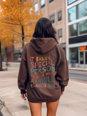 It Takes A Special Person To Hear What A Child Cannot Say Hoodie Special Ed Shirt Behavior Analyst Sweatshirt Sped Teacher Gift Unique revetee 3