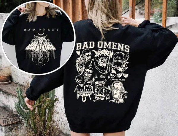 Vintage Bad Omens Shirt Bad Omens Concrete Forever Tour 2023 Shirt Bad Omens Rock Music Shirt Fade Reaper Tee Wraith Bad Omens Shirt Unique revetee 1