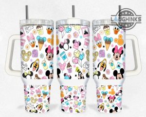 magic kingdom snacks tumbler 40 oz magical snacks 40oz stainless steel cup cartoon characters stanley tumbler with handle dupe disney mickey and friends gift laughinks 1