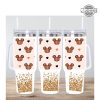 mickey mouse halloween cup 40oz mouse with ears pumpkins 40 oz stainless steel quencher tumbler with handle faux glitter disney characters stanley cups dupe laughinks 1