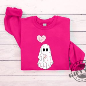 Be My Boo Shirt Ghost Sweater Valentines Day Hoodie Xoxo Sweatshirt Women Valentines Day Tshirt Heart Hoodie Cute Ghost Shirt giftyzy 3