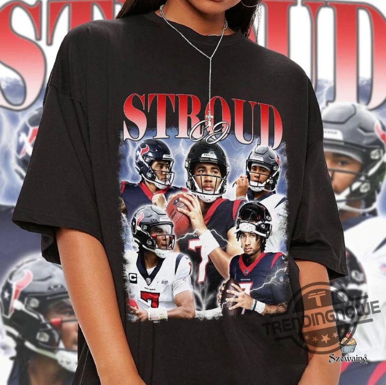 Cj Stroud Shirt Cj Stroud Vintage Shirt American Football Gift For ...