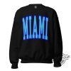 Miami Blue Lettering Shirt Sweatshirt trendingnowe 1