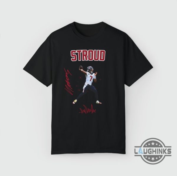 cj stroud shirt sweatshirt hoodie mens womens c j stroud signature tee houston texans football tshirt gift for fans texans nfl number 7 jersey apparel laughinks 1