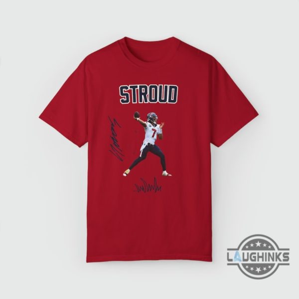 cj stroud shirt sweatshirt hoodie mens womens c j stroud signature tee houston texans football tshirt gift for fans texans nfl number 7 jersey apparel laughinks 5