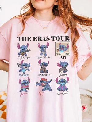 Stitch The Eras Tour Shirt Stitch Shirt Disney Eras Tour Shirt Disney Shirt Lilo And Stitch Shirt Disneyland Shirt Unique revetee 2