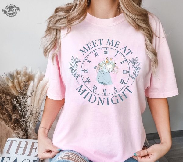 Meet Me At Midnight Cinderella Shirt Cinderella Midnight Shirt Cinderella Shirt Cinderella Princess Shirt Disney Shirt Unique revetee 2