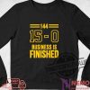 Michigan Business Is Finished Shirt Top Michigan Wolverines 144 150 Business Is Finished Shirt trendingnowe 2