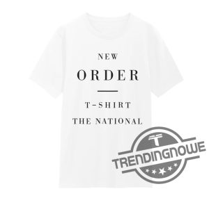 New Order Shirt The National Brooklyn 1999 Shirt trendingnowe 1