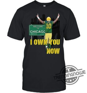 Jordan Love Shirt Jordan Love I Own You Now Shirt Green Bay Packers Shirt Jordan Love Packers Jersey trendingnowe 1