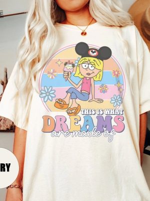 Retro 90S Lizzie Mcguire Shirt This Is What Dreams Are Made Of Tee Cute Mickey Ears Lizzie Mcguire Shirt Disneyworld Unique Lizzie Mcguire Shirt revetee 2