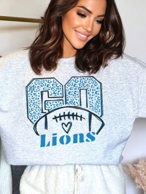 Detroit Football Team Sweatshirt Detroit Sports Sweatshirt Detroit Shirt Unique Detroit Lions Nfc North Champions Shirt revetee 2