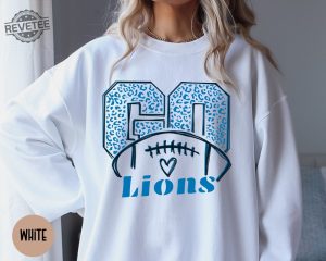 Detroit Football Team Sweatshirt Detroit Sports Sweatshirt Detroit Shirt Unique Detroit Lions Nfc North Champions Shirt revetee 3