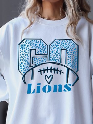 Detroit Football Team Sweatshirt Detroit Sports Sweatshirt Detroit Shirt Unique Detroit Lions Nfc North Champions Shirt revetee 3