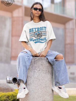 Vintage Detroit Football Crewneck Sweatshirt Lions Sweatshirt Unique Detroit Lions Nfc North Champions Shirt revetee 2