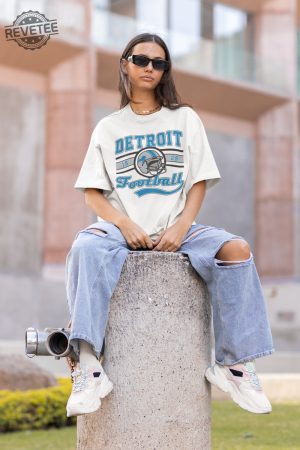 Vintage Detroit Football Crewneck Sweatshirt Lions Sweatshirt Unique Detroit Lions Nfc North Champions Shirt revetee 2