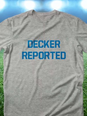 Decker Reported Detroit Football Adult Youth And Big Tall Sizes Unique Detroit Lions Nfc North Champions Shirt revetee 4