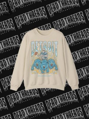 Detroit Football Sweatshirt Dead Threads Football T Shirt Nfl Unique Detroit Lions Nfc North Champions Shirt revetee 3