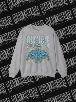 Detroit Football Sweatshirt Dead Threads Football T Shirt Nfl Unique Detroit Lions Nfc North Champions Shirt revetee 4