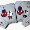 spiderman and hello kitty embroidered tshirt sweatshirt hoodie personalized cat kissing spider man embroidery shirts valetines day gift funny couple matching tees laughinks 1