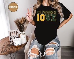 All You Need Is Jordan Love Football Shirt Wisconsin Sweatshirt All You Need Is Love Packers Tshirt 10 Love Hoodie Trendy Shirt giftyzy 7