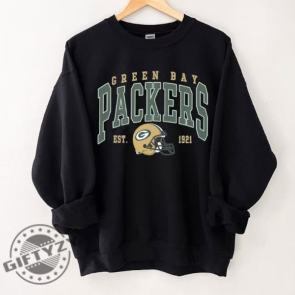 Vintage Green Bay Football Shirt Vintage Crewneck Sweatshirt Game Day Tshirt Green Bay Packers 90S Style Football Hoodie Sport Nfl Sweatshirt Gift For Fans giftyzy 2