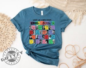 Black History Month Shirt What We Learn From Black History Sweatshirt Black Lives Matter Hoodie Human Rights Tshirt African American Shirt giftyzy 3