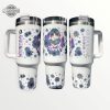 wednesday addams 40oz quencher tumbler cup 40 oz stainless steel stanley cups dupe with handle laughinks 1