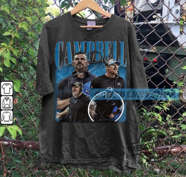 Vintage Dan Campbell Shirt Dan Campbell Sweatshirt American Football Tshirt Football Vintage Shirt trendingnowe 1
