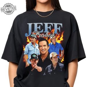 Vintage Jeff Probst Shirt Jeff Probst Presenter Homage Shirt Television Presenter Tee Tv Producer Shirt Retro 90S Fans Tee Gift For Fan Unique revetee 2