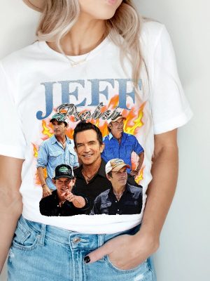 Vintage Jeff Probst Shirt Jeff Probst Presenter Homage Shirt Television Presenter Tee Tv Producer Shirt Retro 90S Fans Tee Gift For Fan Unique revetee 4