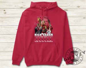 Alabama Football Roll Tide Shirt Thank You Coach Nick Saban Tshirt Unisex Classic Fit Hoodie Nick Saban Football Sweatshirt Trendy Shirt giftyzy 2