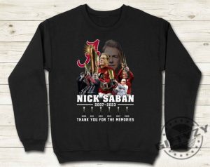 Alabama Football Roll Tide Shirt Thank You Coach Nick Saban Tshirt Unisex Classic Fit Hoodie Nick Saban Football Sweatshirt Trendy Shirt giftyzy 3