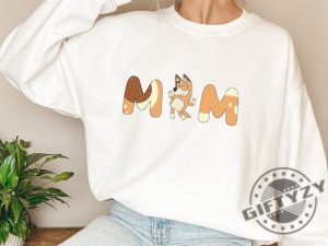 Bluey Cool Mom Club Shirt In My Bluey Mom Era Tshirt Bluey Mom Sweatshirt Bluey Chilli Heeler Hoodie Bluey Mum Gift giftyzy 4