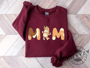 Bluey Cool Mom Club Shirt In My Bluey Mom Era Tshirt Bluey Mom Sweatshirt Bluey Chilli Heeler Hoodie Bluey Mum Gift giftyzy 6