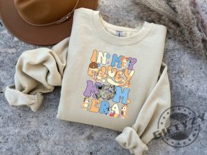 In My Bluey Mom Era Shirt Bluey Cool Mom Club Tshirt Bluey Chilli Heeler Sweatshirt Bluey Mom Hoodie Bluey Mum Gift giftyzy 6